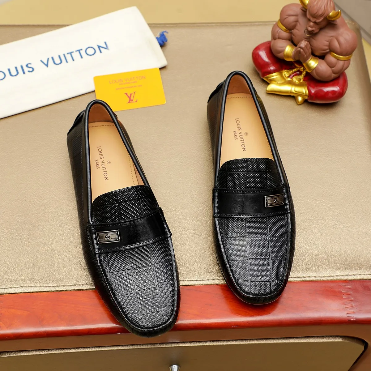 Men's shoes 💰360 💰 LV Louis Vuitton's top-quality Peaches men's shoes 💯Original copy of the official website, the upper is made of imported official website 1:1 material ❌Italian 🇮🇹 cowhide surface, imported pigskin lining. It’s definitely not made with ordinary craftsmanship, it’s the model used by celebrities! The factory’s craftsmanship is designed to create the most perfect shoes for trendy men! Colors available! 38-44 yards